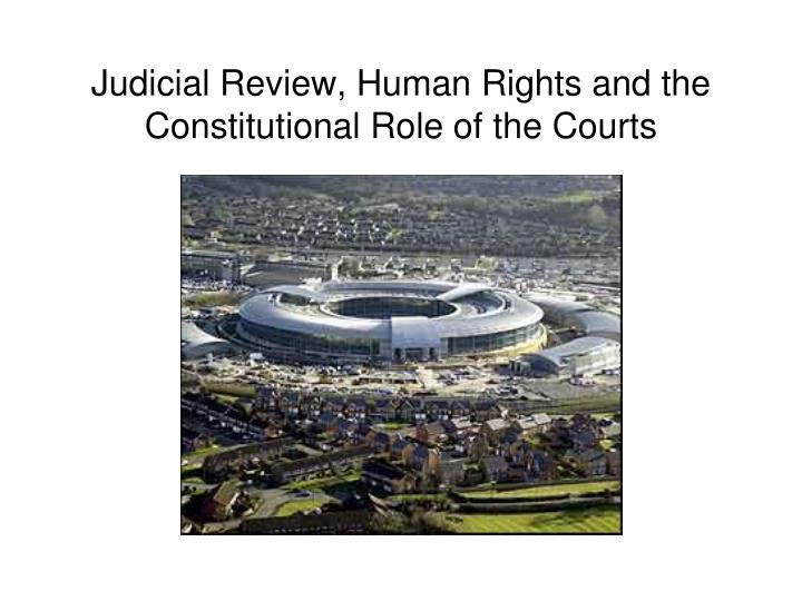 judicial review human rights and the constitutional role of the courts