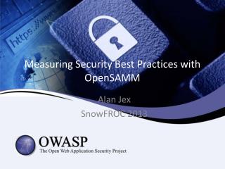 Measuring Security Best Practices with OpenSAMM