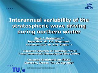Interannual variability of the stratospheric wave driving during northern winter