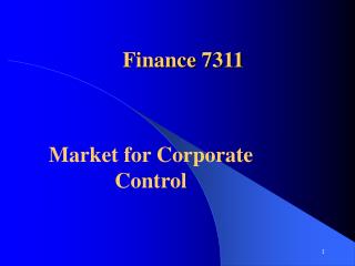 Finance 7311