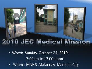 2010 JEC Medical Mission