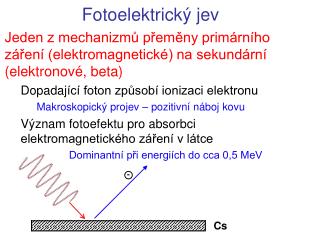 Fotoelektrický jev