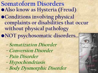 Somatoform Disorders