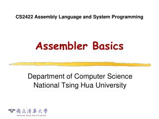Assembler Basics