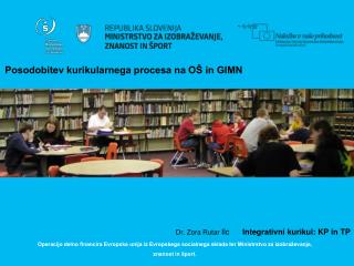 posodobitev kurikularnega procesa na o in gimn