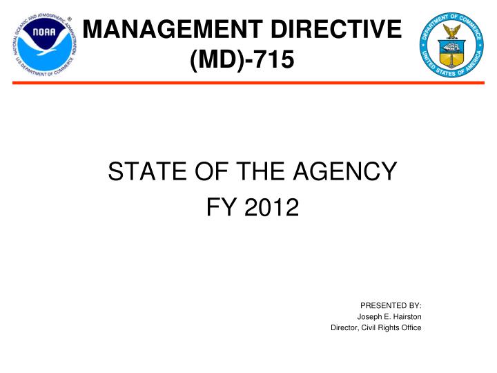 management directive md 715