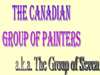 The Canadian Group of Painters