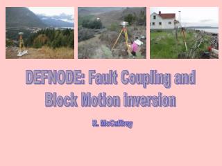 DEFNODE: Fault Coupling and Block Motion inversion