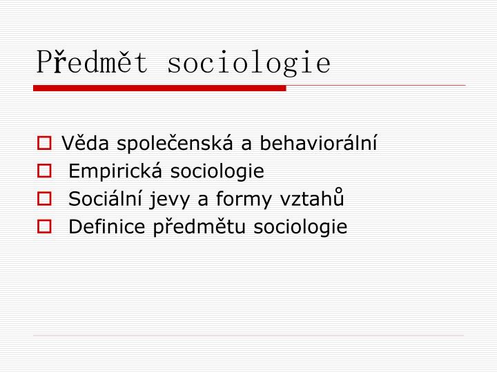 p edm t sociologie