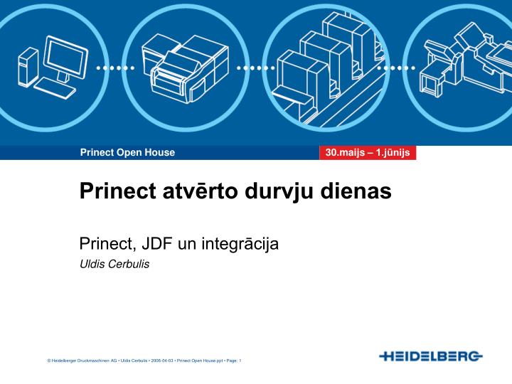 prinect jdf un integr cija uldis cerbulis