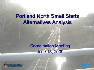 Portland North Small Starts Alternatives Analysis