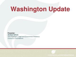 Washington Update