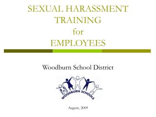 SEXUAL HARASSMENT TRAINING for EMPLOYEES