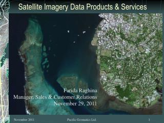 Satellite Imagery Data Products &amp; Services