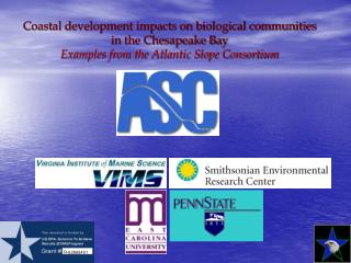 Coastal development impacts on biological communities in the Chesapeake Bay
