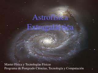 astrof sica extragal ctica