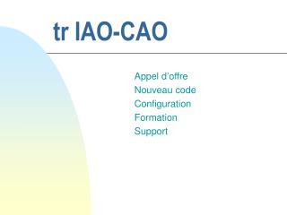 tr iao cao