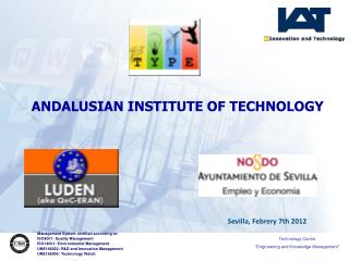 Management System certified according to: ISO9001: Quality Management