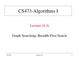 CS473-Algorithms I