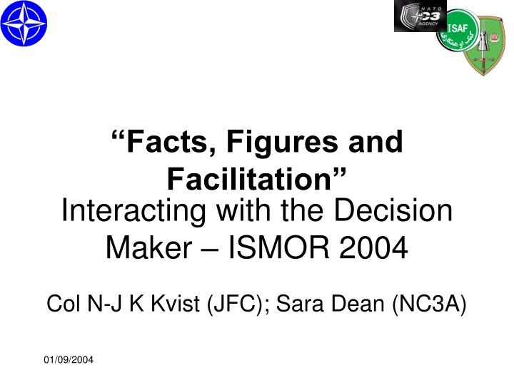 interacting with the decision maker ismor 2004