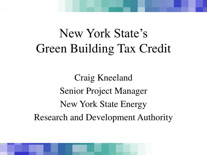 new york state s green building tax credit