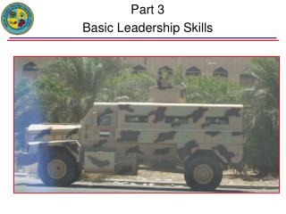 Part 3 Basic Leadership Skills