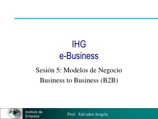 ihg e business