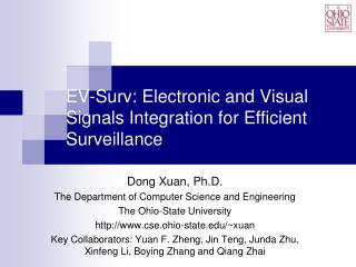 EV-Surv: Electronic and Visual Signals Integration for Efficient Surveillance