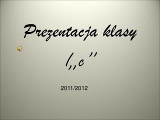 prezentacja klasy