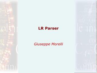 lr parser