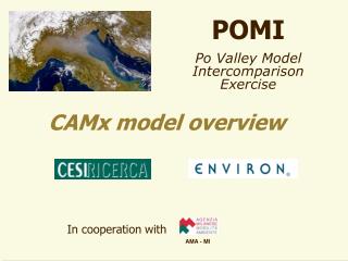 POMI Po Valley Model Intercomparison Exercise