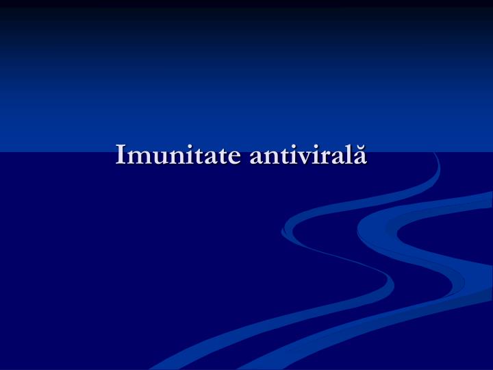imunitate antiviral
