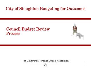City of Stoughton Budgeting for Outcomes