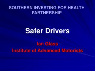 SOUTHERN INVESTING FOR HEALTH PARTNERSHIP