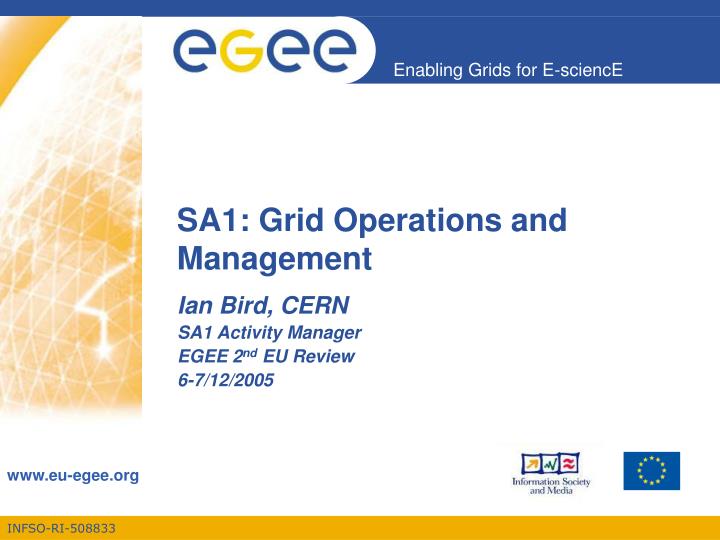 sa1 grid operations and management