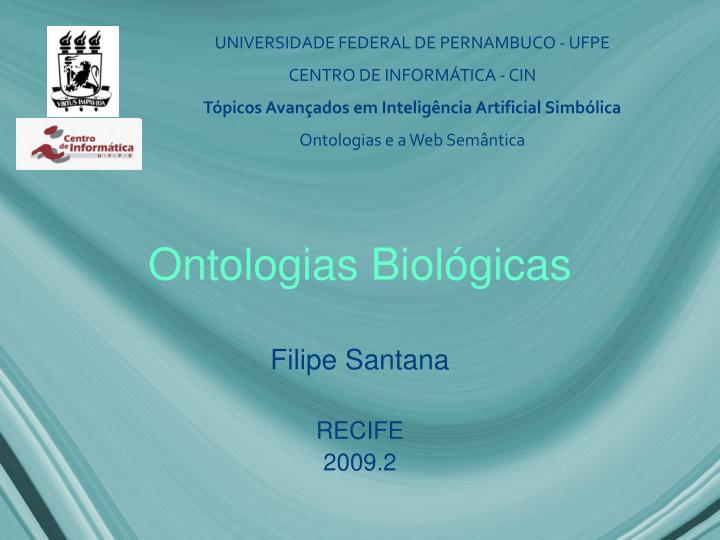 ontologias biol gicas