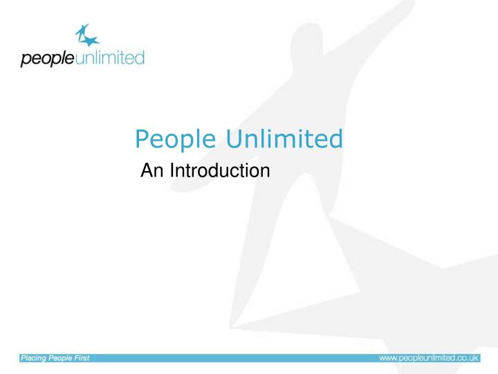 people unlimited