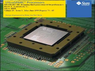 Table of Contents 1 Introduction to Sun Microsystems: Brief history 	Hardware 	Software