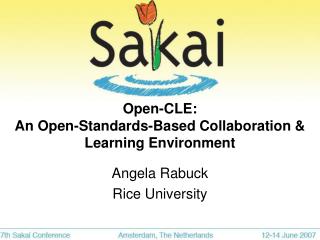 Open-CLE: An Open-Standards-Based Collaboration &amp; Learning Environment