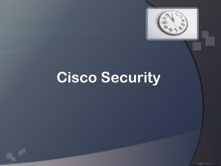 Cisco Securit y