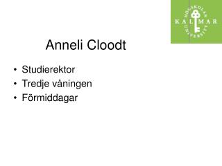 anneli cloodt