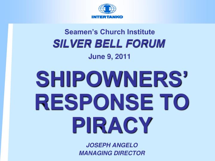 seamen s church institute silver bell forum june 9 2011