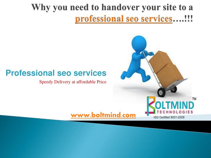 why you need to handover your site to a professional seo services