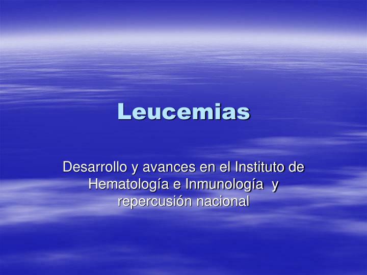 leucemias