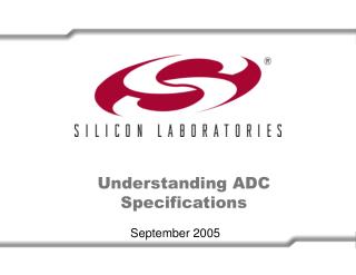 Understanding ADC Specifications