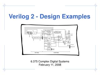 Verilog 2 - Design Examples