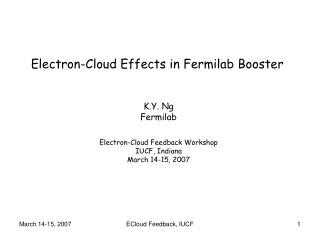 Electron-Cloud Effects in Fermilab Booster