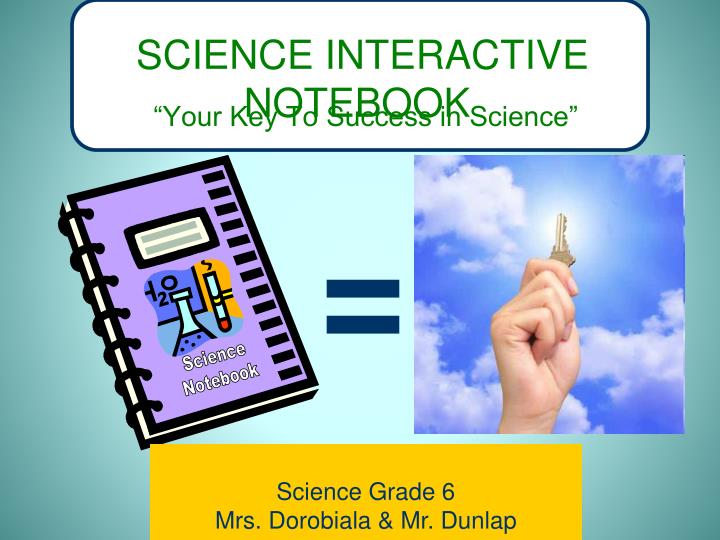 science interactive notebook