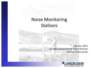 Noise Monitoring Stations