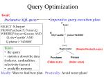 Query Optimization